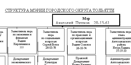 Мэрия схема. Структура администрации Тольятти. Структура администрации городского округа Тольятти. Структура мэрии города. Организационная структура мэрии.